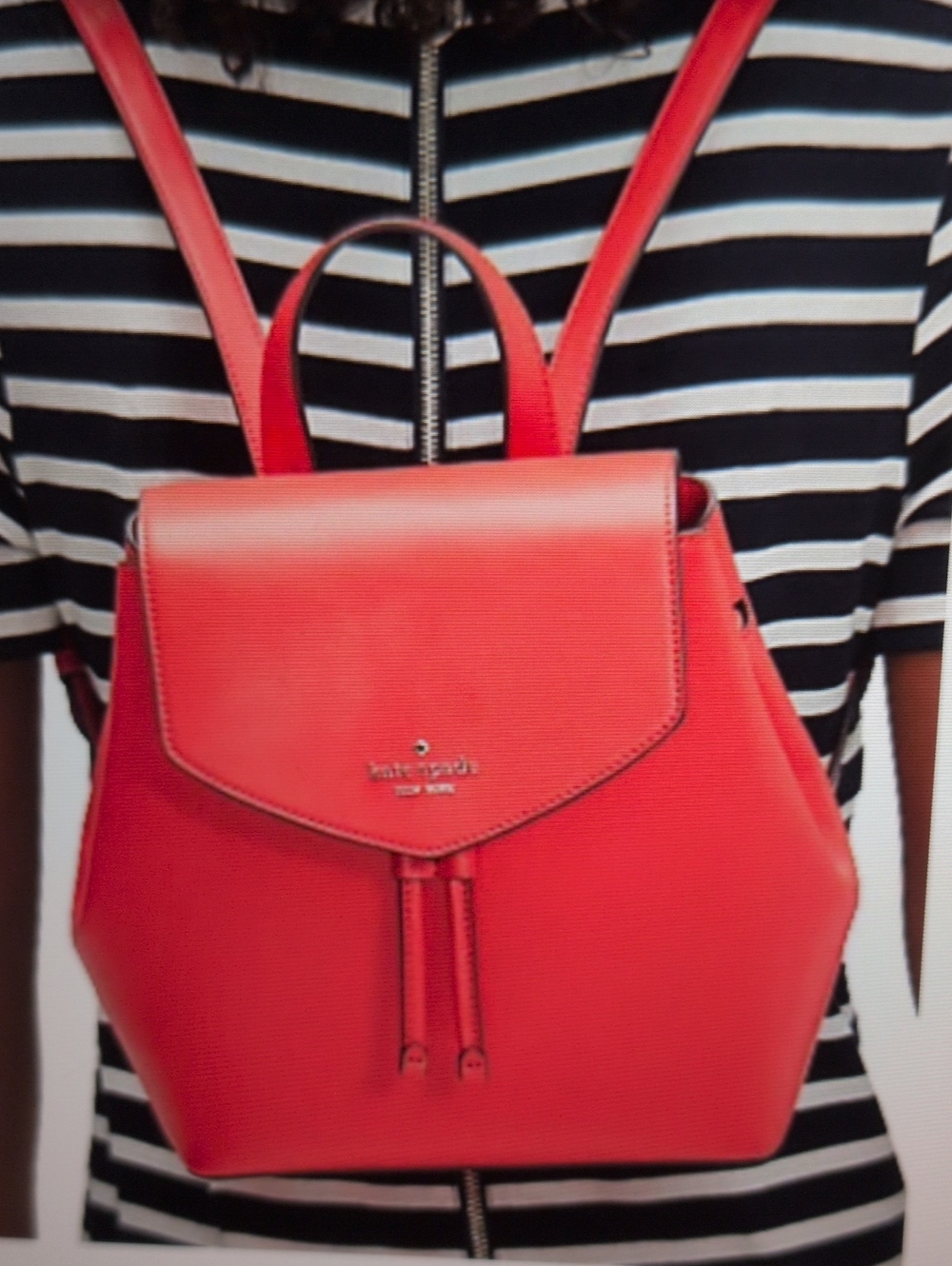 Kate Spade NWOT Lizze Medium Backpack Leather